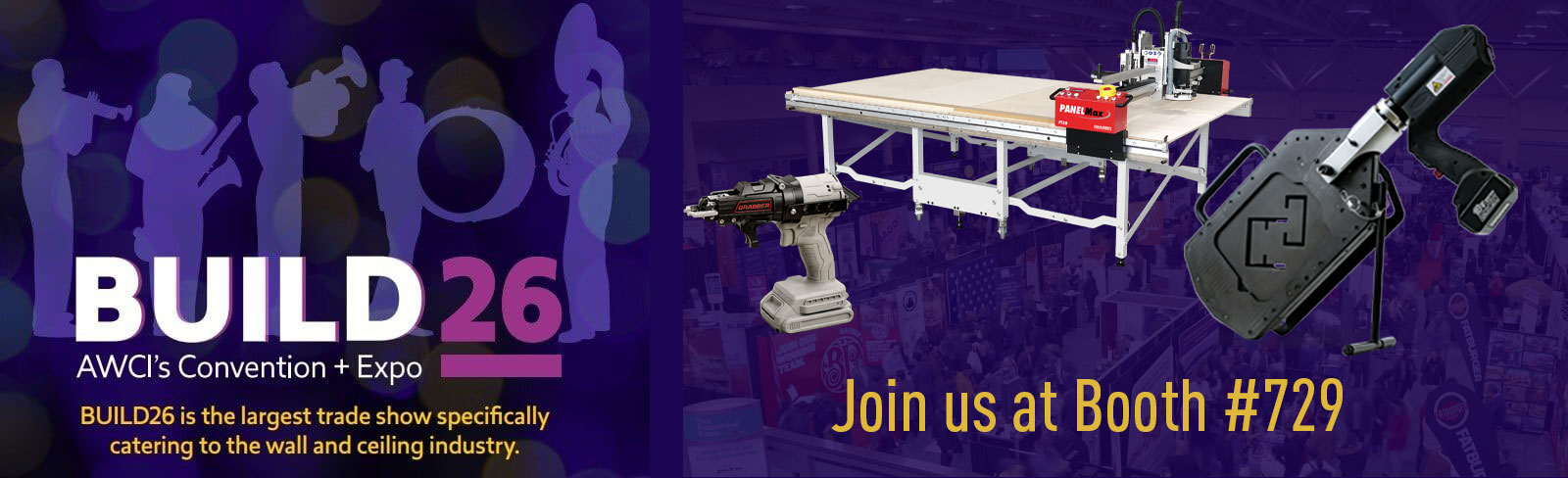 Come see us at Build26 Booth 729 in New Orleans