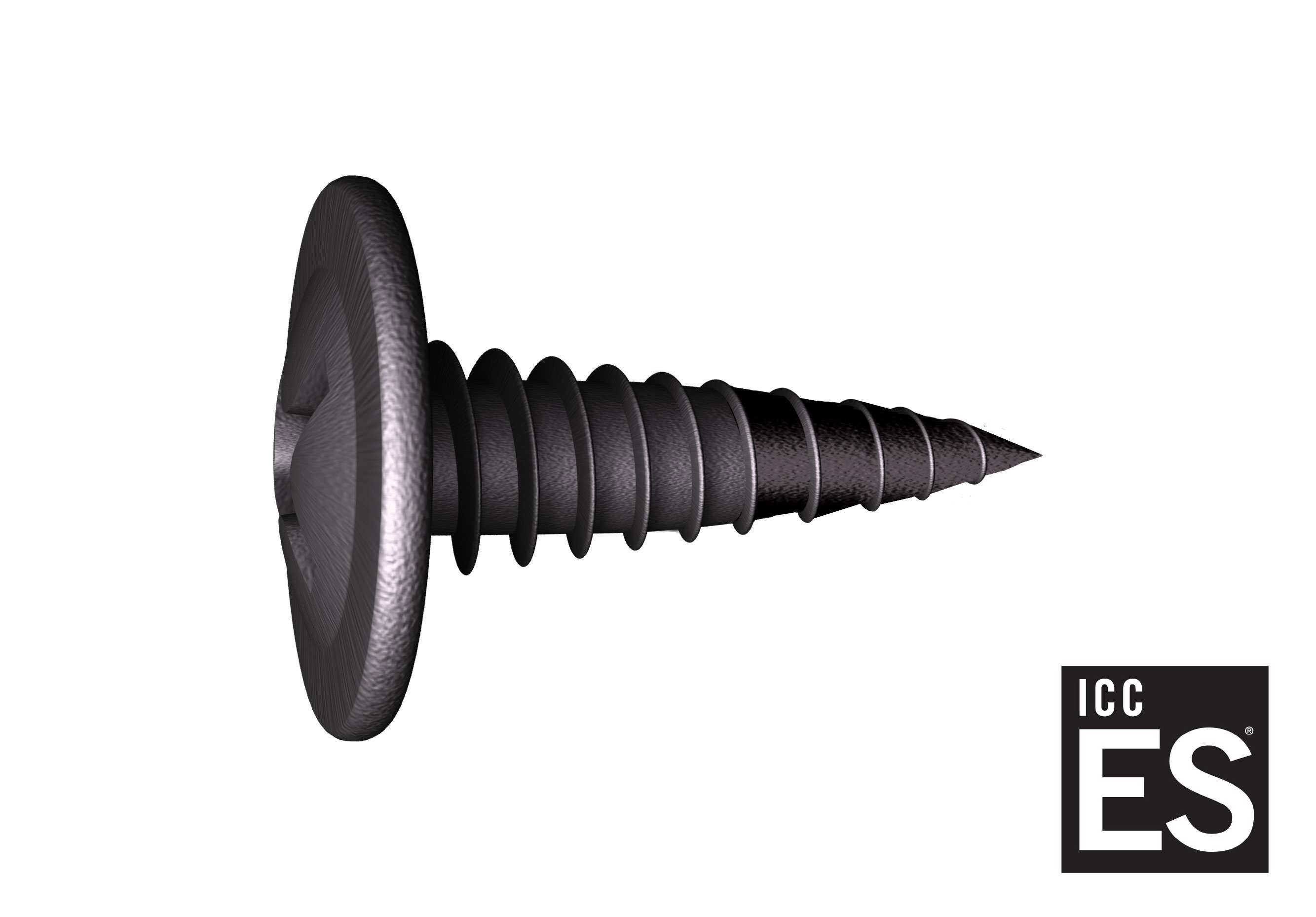 7 x 9/16-in Phillips, Modified Truss Head, Fine Thread, Vector™ Point Phosphate Screws (5-LB)